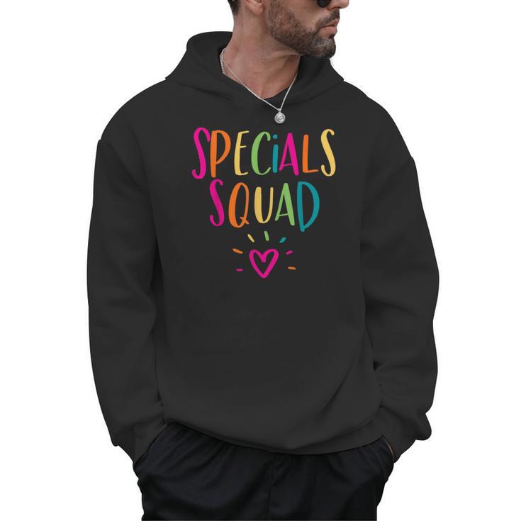 Specials Squad Art Music PE Tech Gym Teacher Team Men Hoodie