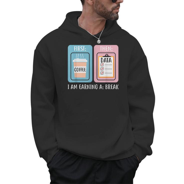 SPED Teacher Special Education First Coffee Then Data Men Hoodie