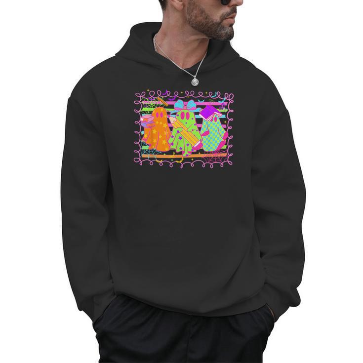 Spooky Teacher Halloween Ghost Fall Autumn Season Women Men Hoodie