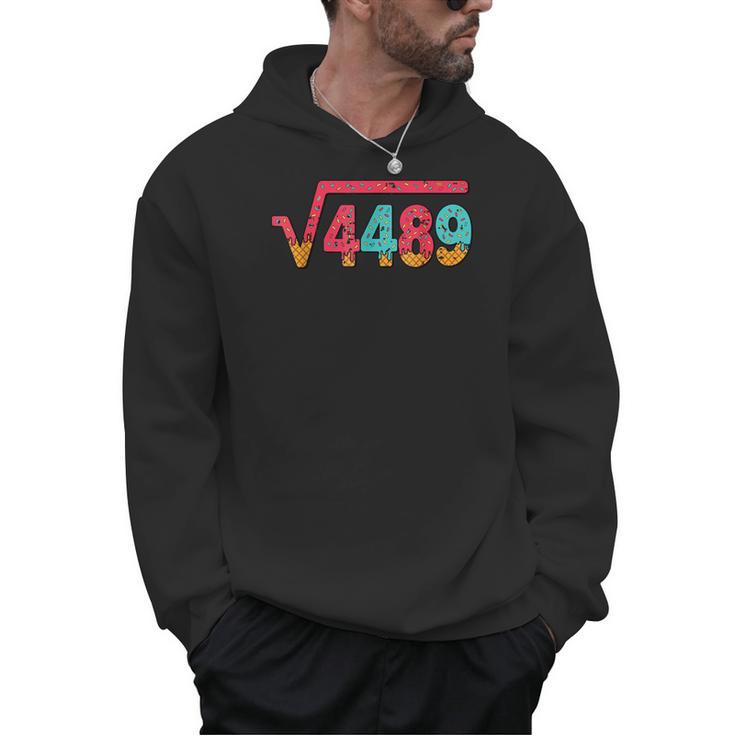 Square Root 4489 Slang Math Teacher Six Seven 6 7 Meme 67 Men Hoodie
