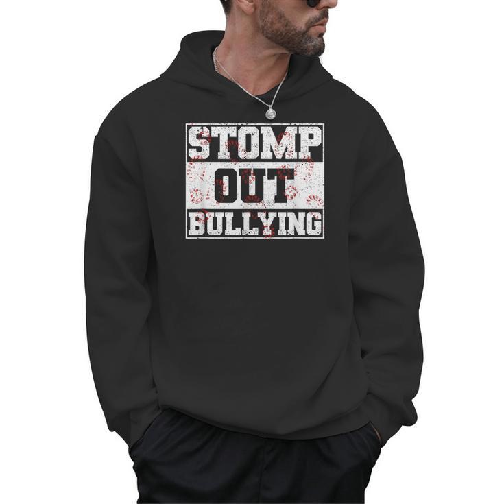 Stomp Out Bullying Back To School Education Teacher Men Hoodie
