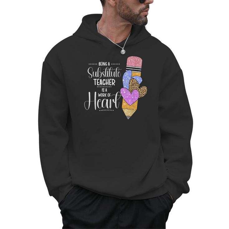 Being A Substitute Teacher Substitute Teaching Men Hoodie