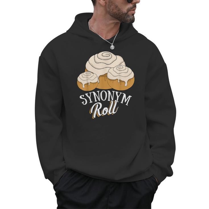 Synonym Roll Teacher And Grammar Geeks Pun For Men Women Kids Men Hoodie