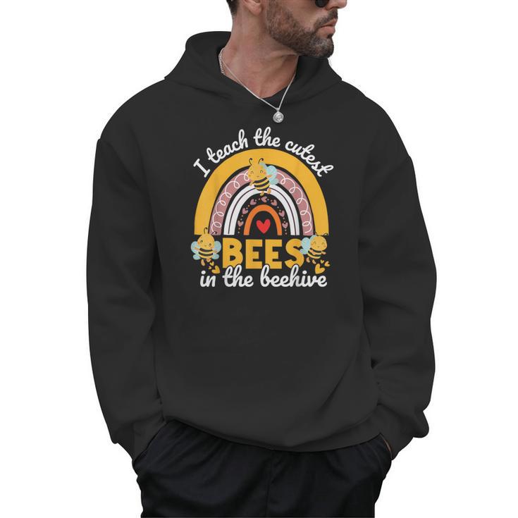 I Teach The Cutest Bees In The Beehive Teachers Day Men Hoodie