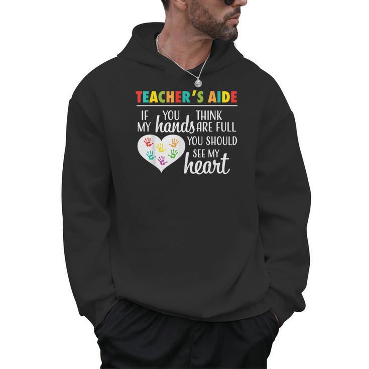 Teacher Aide Appreciation Cute Heart Tee For Women Men Hoodie