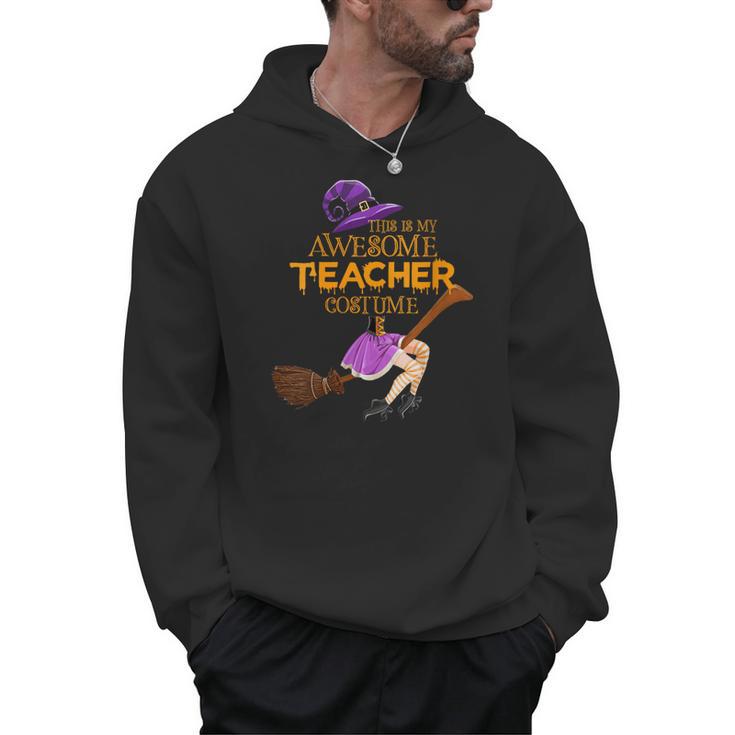 This Is My Teacher Costume Halloween Family Matching Group Men Hoodie
