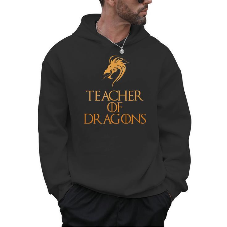 Teacher Of Dragons For Teachers Top Tee T-Shirt Men Hoodie