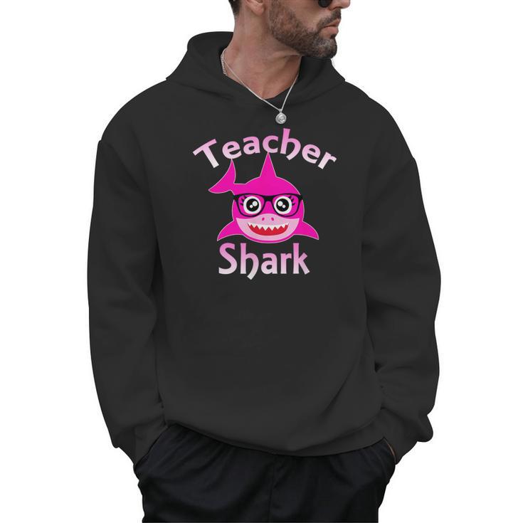 Teacher Shark Female Teacher Men Hoodie