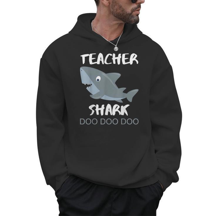 Teacher Shark Shirt Christmas Idea For Him Her Men Hoodie