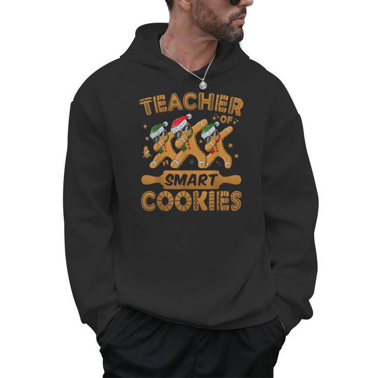 Teacher Of Smart Cookies Gingerbread Christmas Teacher Men Hoodie
