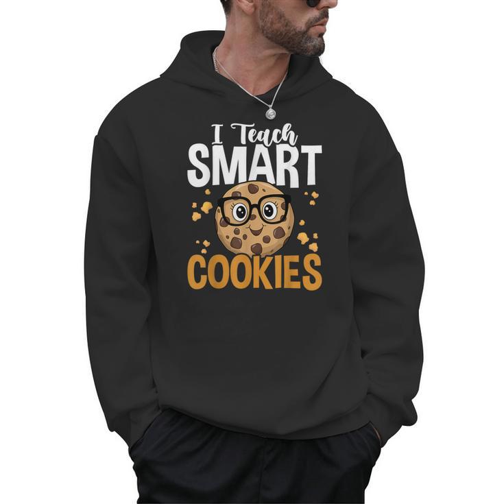 Teacher I Teach Smart Cookies Nerd Men Hoodie