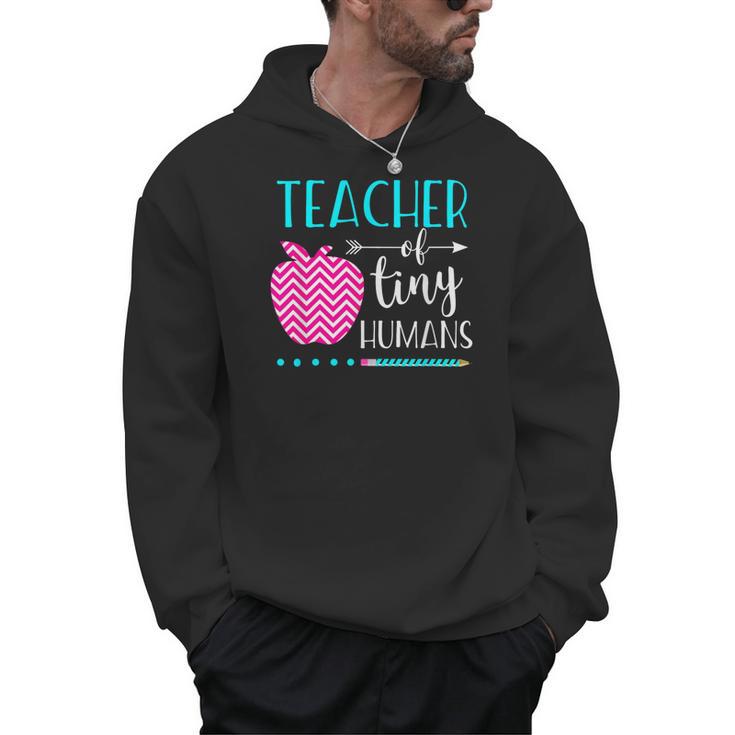 Teacher Of Tiny Humans Preschool Pre K Kindergarten Teacher Men Hoodie