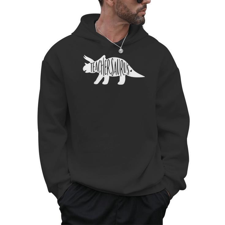 Teachersaurus Like A Normal Teacher Awesome Dinosaur Teacher Men Women Girls Kids Men Hoodie