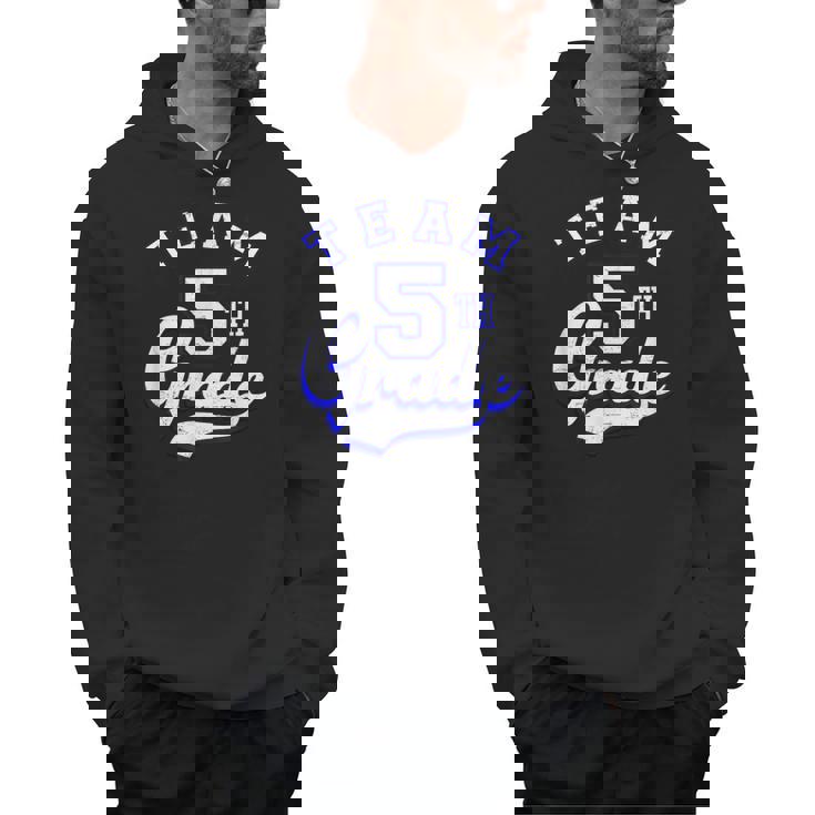 Team 5th Grade Fifth For Teacher Or Students Men Hoodie