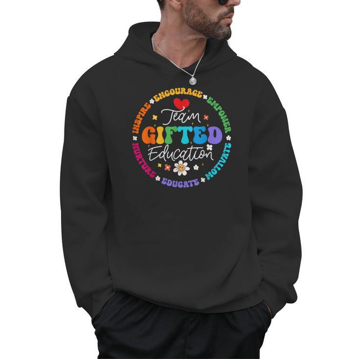 Team Ed Education Teacher Appreciation Back To School Men Hoodie