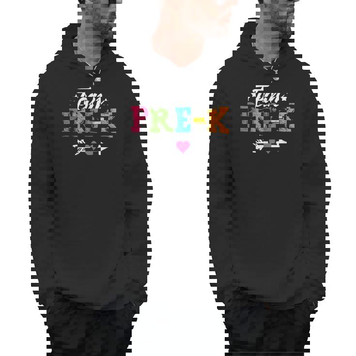 Team Pre-K Shirt PreSchool Teacher Student Back To School Men Hoodie