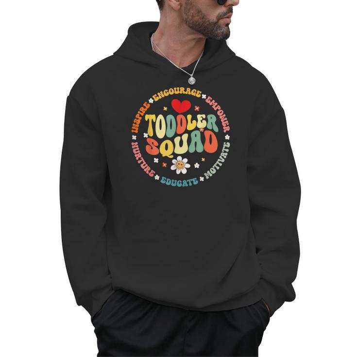 Toddler Squad Pre-K Teacher Pre School Back To School Men Hoodie