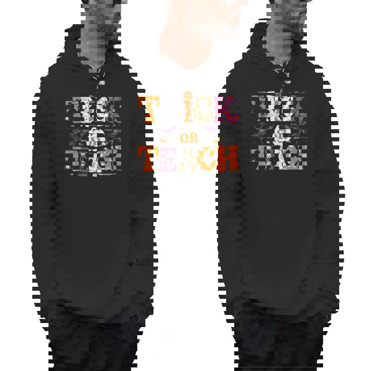 Trick Or Teach Teacher Halloween Costume Men Women Men Hoodie