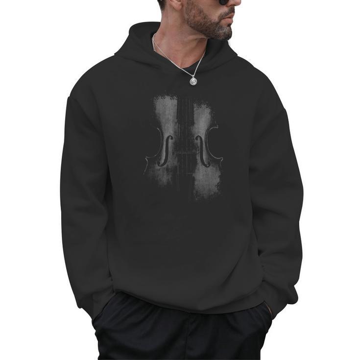 Violin Player Instrument Music Teacher Musical Violinist Men Hoodie