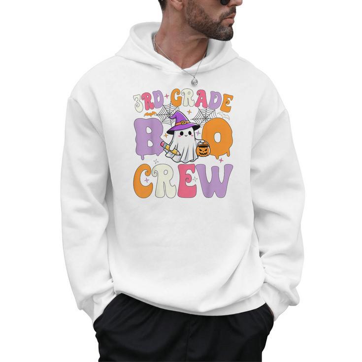 3rd Grade Boo Crew Spooky Third Grade Halloween Teacher Men Hoodie