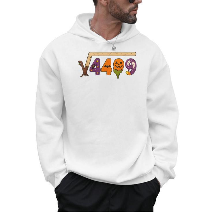 67 Meme Math Teacher 6 7 Halloween Square Root 4489 Men Hoodie
