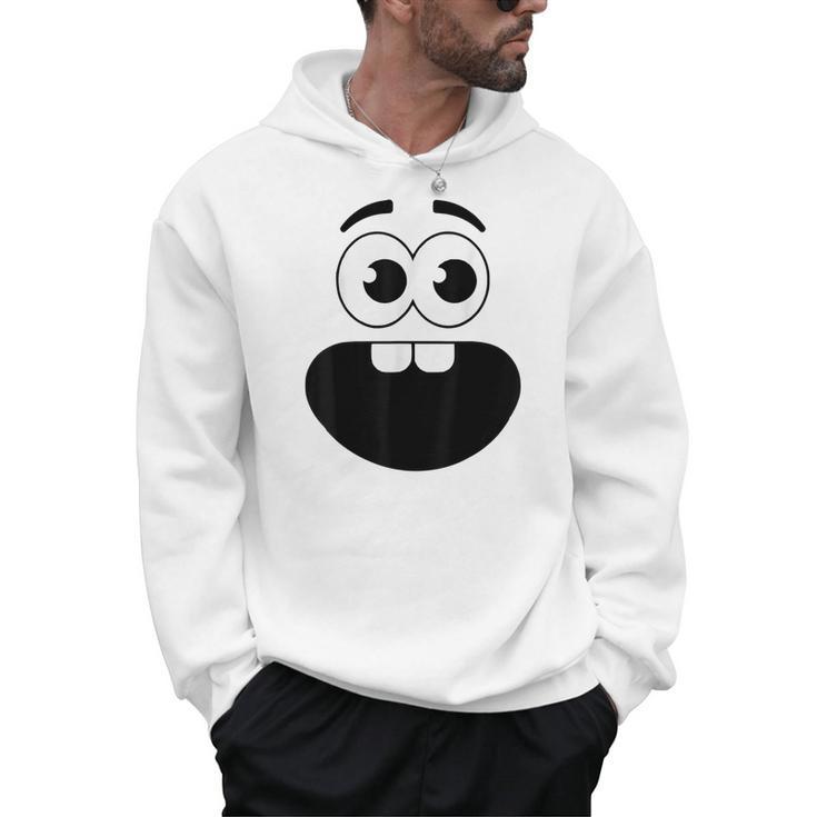 Creepy Carrots Face Teacher Halloween Costume Matching Men Hoodie
