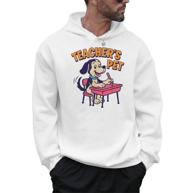 Cute Elementary School Student Dog Teacher's Pet Men Hoodie