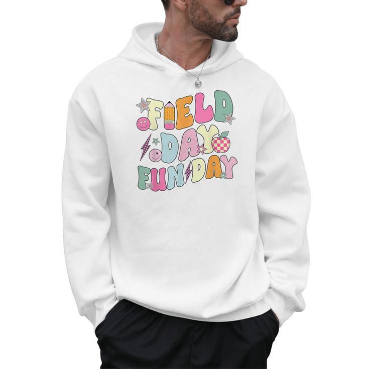 Field Day Fun Day Last Day Of School Teacher Student Men Hoodie