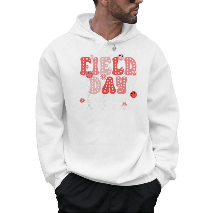 Field Day Red Team Outdoor Field Day Games For Kids Teacher Men Hoodie