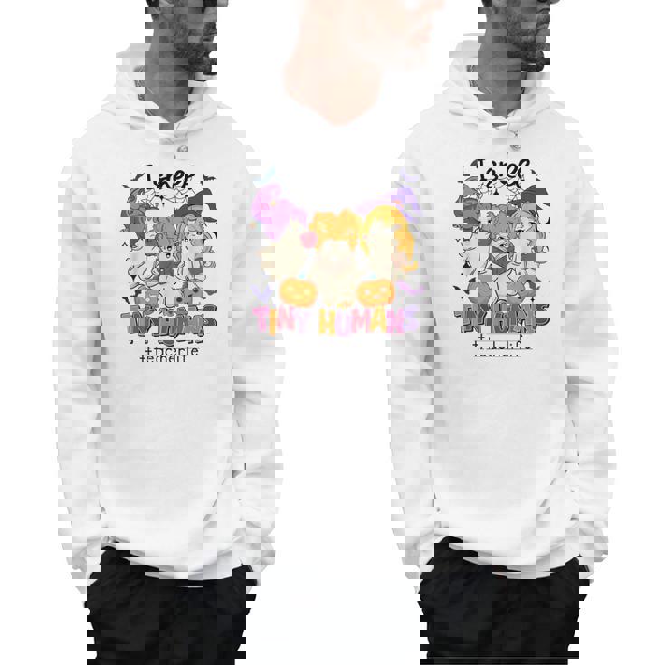 Halloween Teacher Smell a Tiny Human Ghost Spooky Season Men Hoodie