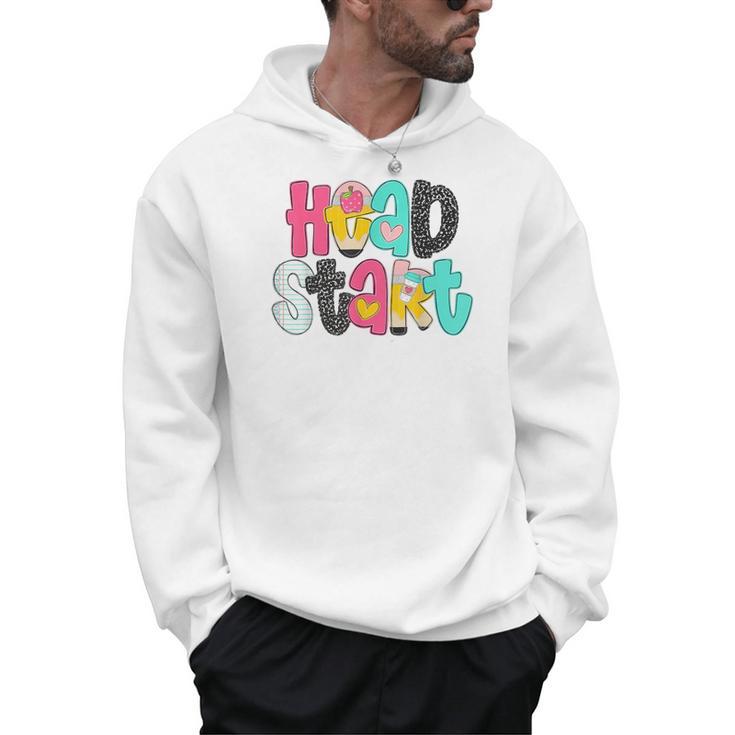 Head Start Team Homeschool Teacher Headstart Back To School Men Hoodie