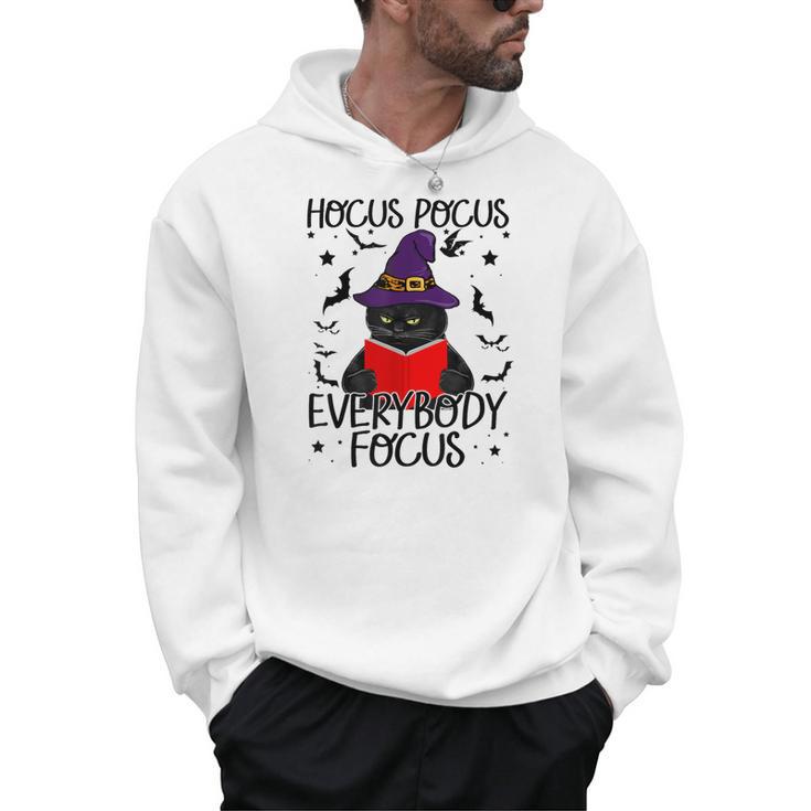Hocus Pocus Everybody Focus Halloween Teacher For Men Women Men Hoodie