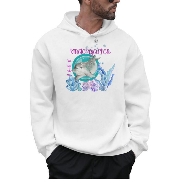 Kindergarten Teacher Dolphin Ocean Life Teaching Team Spirit Men Hoodie