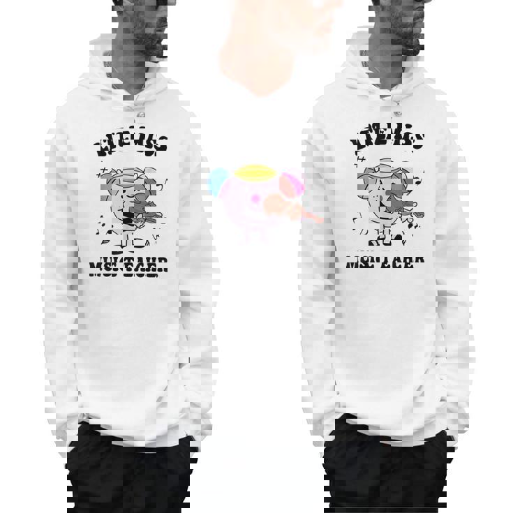 Little Miss Music Teacher Music Teacher Team Men Hoodie