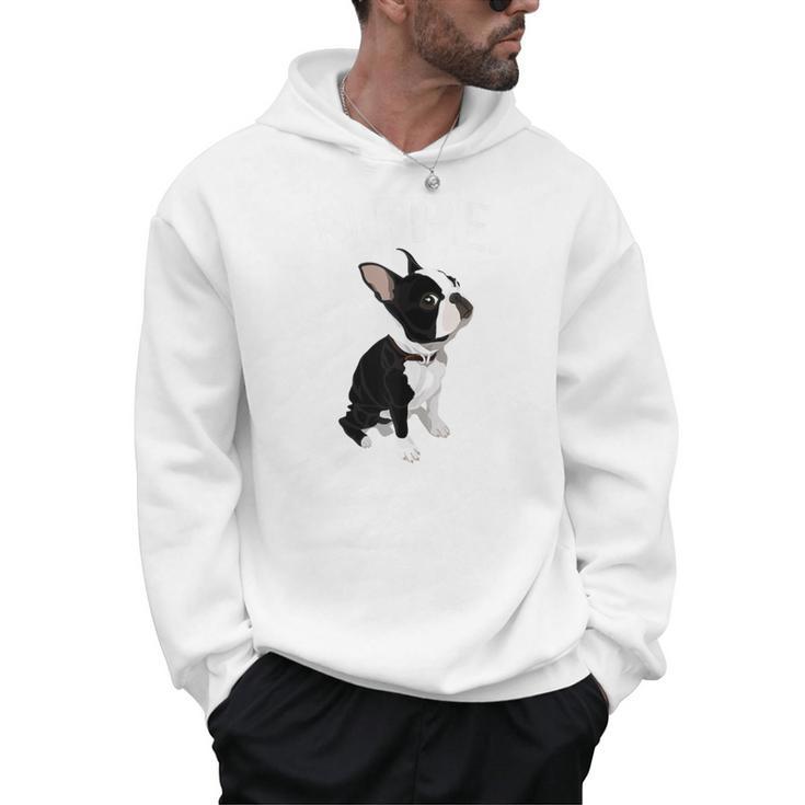 Love NOPE Boston Terrier Dog Lover Men Hoodie