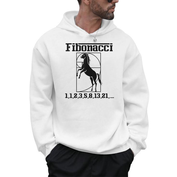 Nerdy Fibonacci Racing Car Horse Math Teacher Men Women Girls Kids Men Hoodie