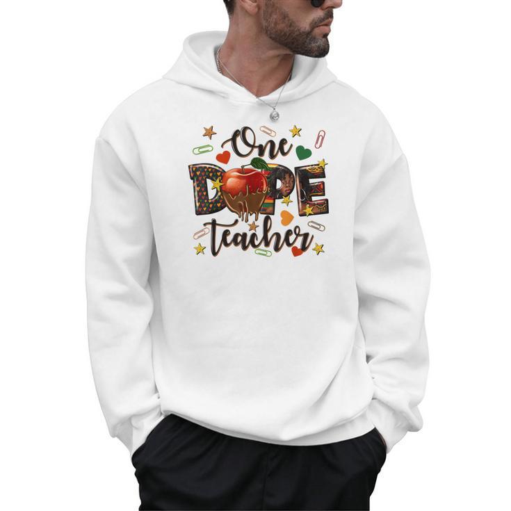 One Dope Teacher Men Hoodie