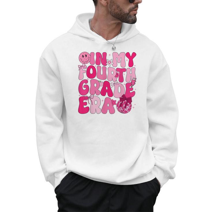 Pink Fourth Grade Era 4th Back To School Grade Teacher Men Hoodie