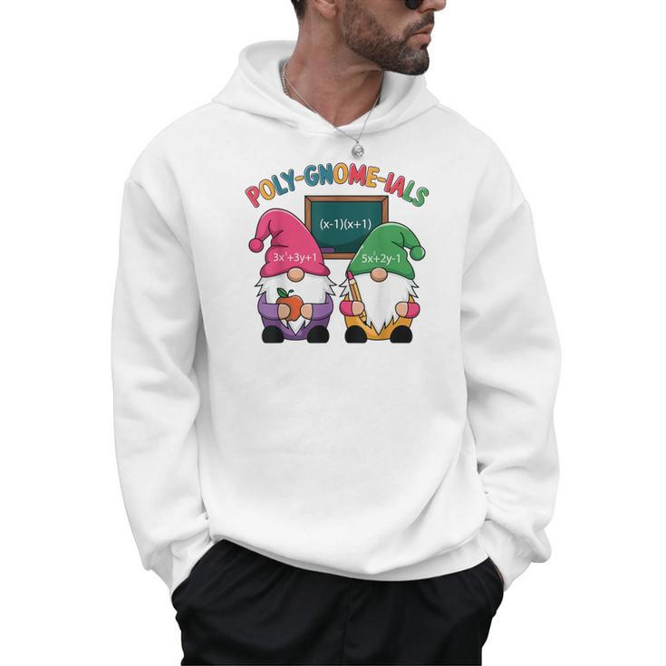 Poly-Gnome-Ials Algebra Teacher Calcul Teacher Men Hoodie