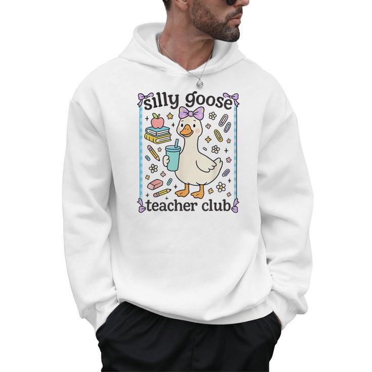 Silly Goose Teacher Club Silly Goose For Teacher Men Hoodie
