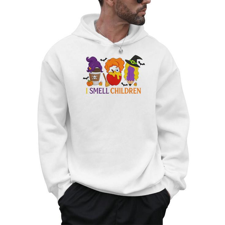 I Smell Children Witch Teacher Halloween Trick Or Teach Men Hoodie