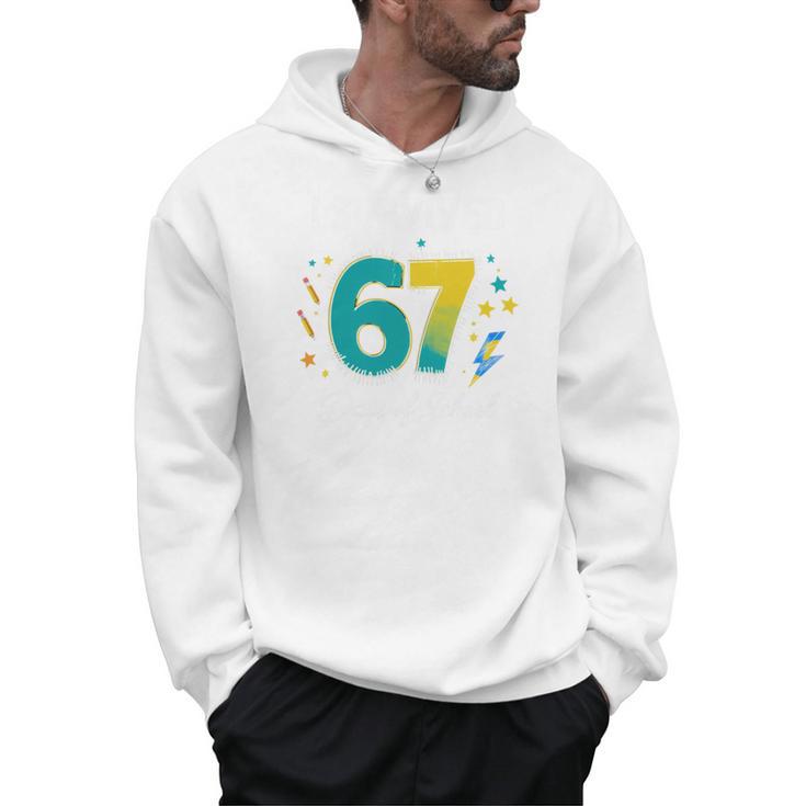 I Survived 67 Days Of School Teachers Students Meme Men Hoodie