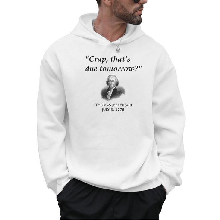 Thomas Jefferson USA History Teacher Student Men Hoodie