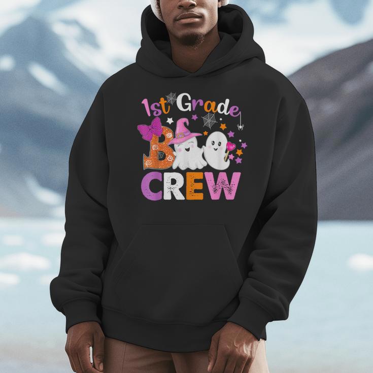 1st Grade Boo Crew First Grade Halloween Costume Teacher Kid Men Hoodie, First Grade Teacher Gifts, funny design 1st Grade Boo Crew First Grade Halloween Costume Teacher Kid Men Hoodie, First Grade Teacher Gifts, funny design