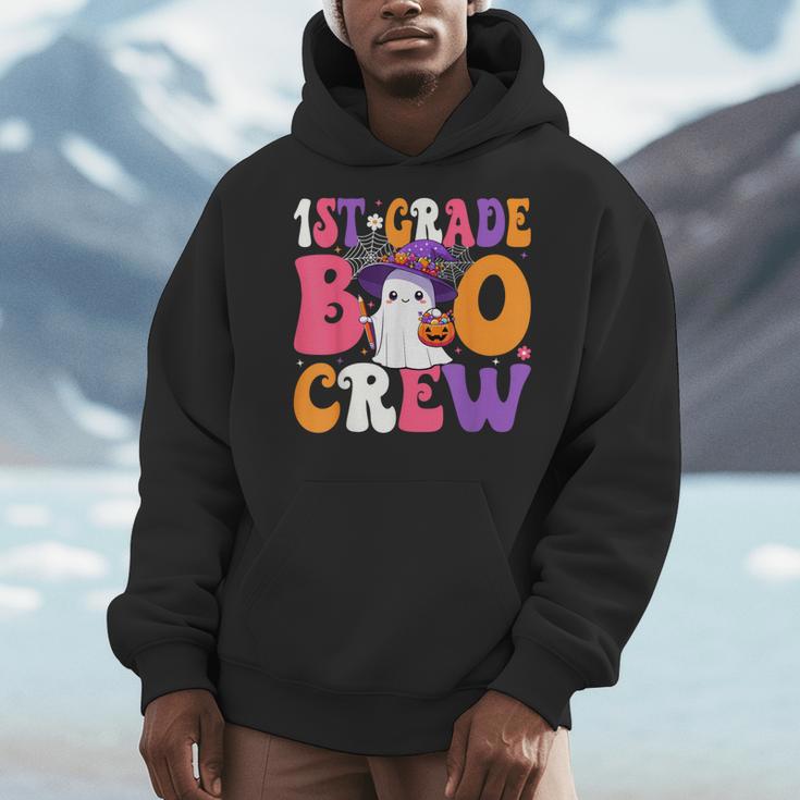 1st Grade Boo Crew Halloween First Grade Halloween Teacher Men Hoodie, First Grade Teacher Gifts, funny design 1st Grade Boo Crew Halloween First Grade Halloween Teacher Men Hoodie, First Grade Teacher Gifts, funny design