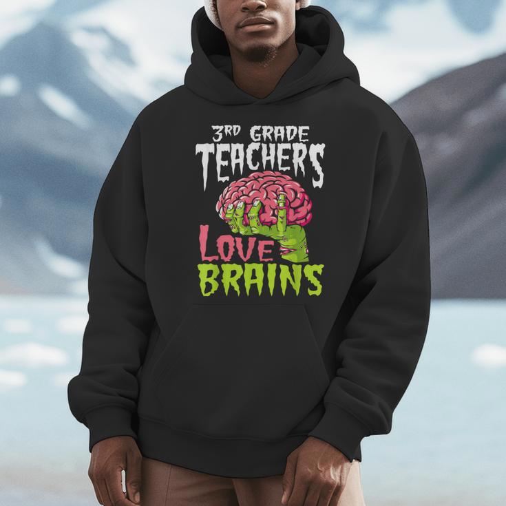 3rd Grade Teachers Love Brains Zombie Teacher Halloween Men Hoodie, funny design 3rd Grade Teachers Love Brains Zombie Teacher Halloween Men Hoodie, funny design
