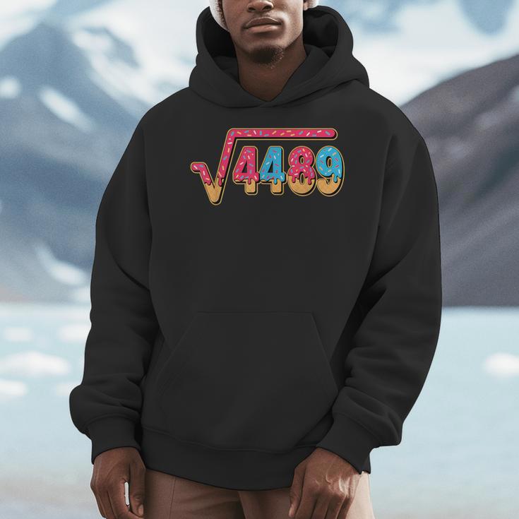 67 Ice Cream Drip Meme Math Teacher School Square Root 4489 Men Hoodie, funny design