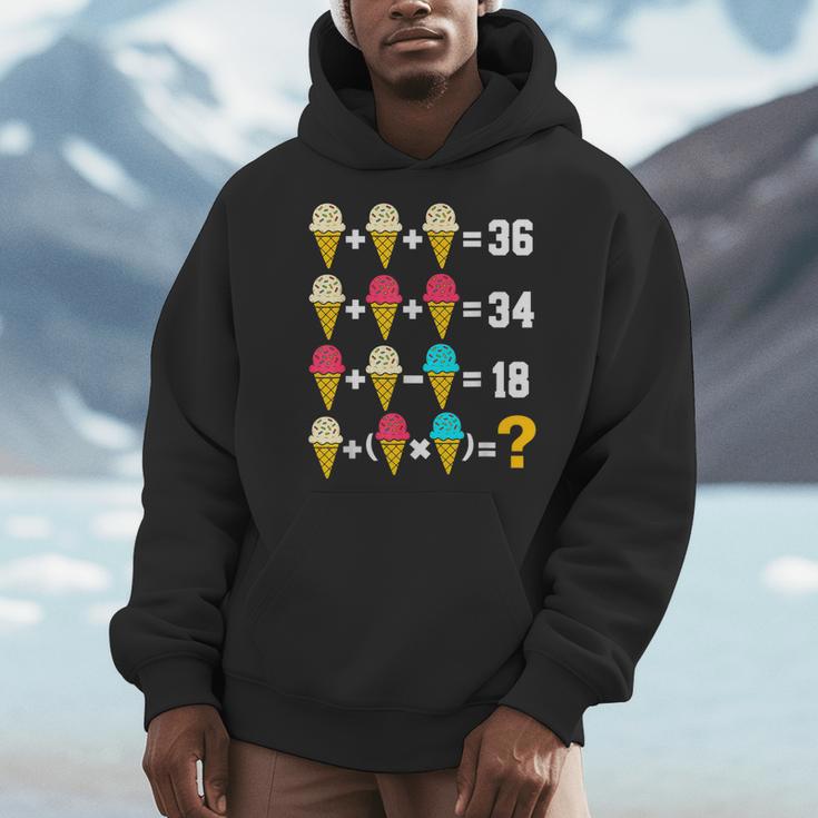 67 Ice Cream Drip Meme Order Of Operations Math Teacher Men Hoodie, funny design