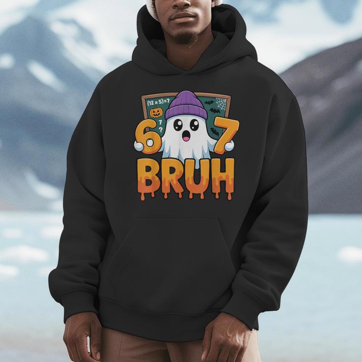 67 Teacher Ghost Six Seven Meme Math Equation Bruh Halloween Men Hoodie, funny design 67 Teacher Ghost Six Seven Meme Math Equation Bruh Halloween Men Hoodie, funny design