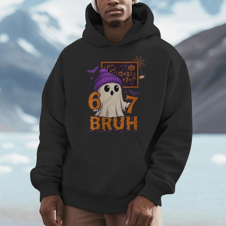 67 Teacher Halloween Ghost Six Seven Meme Math Equation Bruh Men Hoodie, funny design 67 Teacher Halloween Ghost Six Seven Meme Math Equation Bruh Men Hoodie, funny design